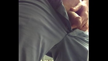 Preview 2 of Amarkan Girst Night - Chubbear Cumshot At Work