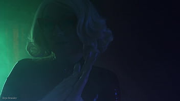 Preview 4 of Ja Kalin Xxx - ASMR: vinyl nitrile MEDICAL GLOVES FETISH (blogger Arya Grander in latex rubber Halloween costume)