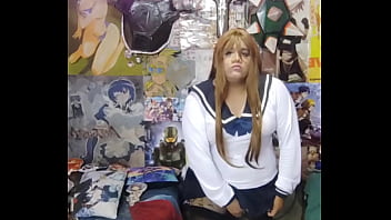 Preview 1 of Anjing Vs Manusia Sex - Estudiante caliente con ganas de verga pt1