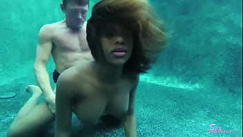 Preview 3 of Sexy Ass And Fish Vore - Lingerie Striptease Underwater pt2