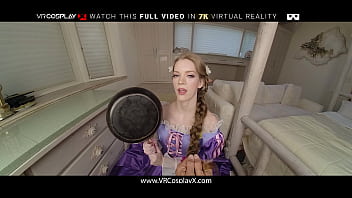 Preview 1 of Comfort Sister - Teen Redhead Princess RAPUNZEL Craves For Big Cock VR Porn