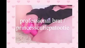 Preview 2 of Tube Big Ass Solo - teen webcam model princesscutiepatootie plays with dildo and rubs her pretty pink pussy then gets shy