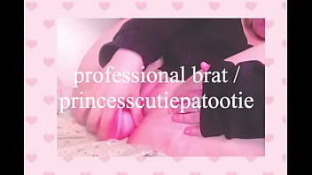 Preview 1 of Tube Big Ass Solo - teen webcam model princesscutiepatootie plays with dildo and rubs her pretty pink pussy then gets shy