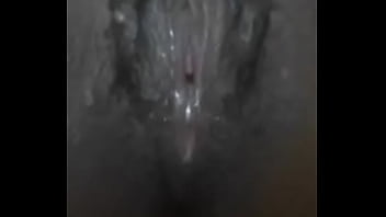 Preview 2 of Upskirt Pantiless In Garden - 18yo Shows off big boobs and wet pussy pt 2