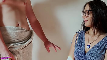Preview 1 of Whit Love Bbc - She keeps me company while I&#039_m masturbating and is happy when I cum all over her