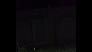 Preview 1 of Shila Bat - Immabaddie28 here,  toying my asshole outdoors.