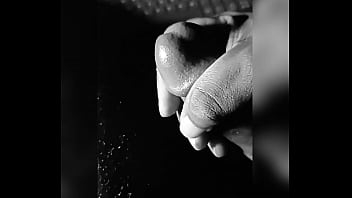 Preview 4 of Best Kapan - Big Black Dick Masturbation - Black &amp_ White