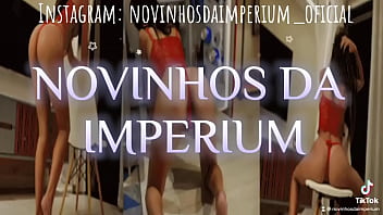 Preview 1 of Non Veg Shayri - Morena bem novinha brinca na Gloryhole em casa de swing (Villa Imperium)