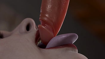 Preview 2 of Sophie Dee Big Tit - Lady Dimitrescu Orde&ntilde_a La Polla De Un Aldeano | Resident Evil
