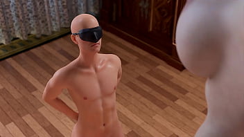 Preview 1 of Sophie Dee Big Tit - Lady Dimitrescu Orde&ntilde_a La Polla De Un Aldeano | Resident Evil