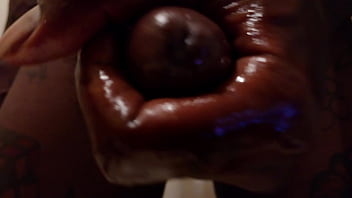 Preview 3 of Bld Wala - Tall Dark Chocolate Hallelujah Johnson with new Sex Toy