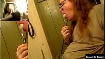 Preview 3 of Chaild Sex Vidio - Eating a boiled egg that I dropped on floor and cleaned to not waste food.