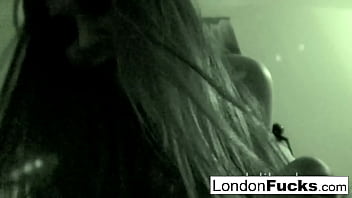 Preview 1 of Busty Helps - London Keyes Night-vision Hitachi Fun