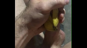Preview 3 of Full3gp Xxx Videos - A dangerous CRIMINAL is Fucking a banana! Dirty Russian talk! Moans! Verbal humiliation