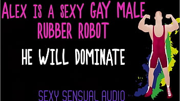 Preview 2 of Boss Wife With Xxx - Alex is a sexy gay Robot and HE WILL DOMINATE YOU Teaser