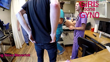 Preview 2 of Dakotay Skay - SFW - NonNude BTS From Nova Maverick&#039_s The New Nurses Clinical Experience,  Post shoot shenanigans,  Watch Entire Film At GirlsGoneGyno Reup