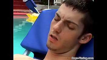 Preview 4 of Xxx Com Video Hd This Erazzers - Athletic young amateur Kaleb Scott pees while masturbating