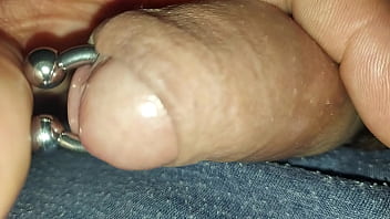 Preview 4 of Shaving Labian Sex - Pierced dick