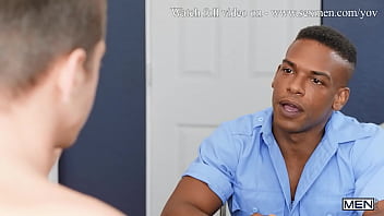 Preview 2 of Hd Sex Club Show - Layover My Dick - Part 3 / MEN / Adrian Hart,  Dillon Diaz,  Joey Mills  /  - Follow and watch Joey Mills at www.men.com/joey