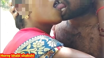 Preview 2 of Punch Xxx - Desi horny girl was going to the forest and then calling her friend  kissing and fucking