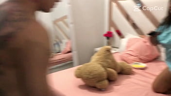 Preview 1 of Teenluv Bbc - mi hermanastra cachonda me invita a ver una pel&iacute_cula y me la termino follando duro en su habitacion