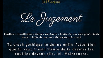Preview 3 of Forced Thai Throat - Le Jugement - French JOI Goth gf