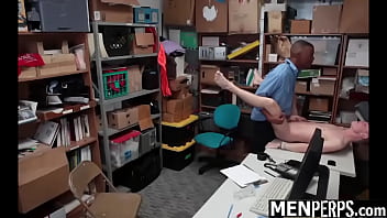 Preview 4 of Sunny Fucking Nude Images - Straight Shoplifter Caught Hiding Stolen Merchandise in His Backpack and Gets Blacked - Menperps