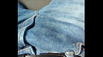 Preview 1 of Porn Vid Lesbian - Peeing in the Truck