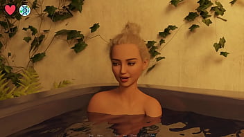 Preview 2 of Xxxcc New - Elmwood University #12 - Brunette Cheerleader Loves To Dirty Talk Into My Ear. She Thanked Me For Fucking Her in The Hot Tub