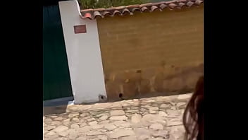 Preview 1 of Philippines Student Sex Video - Two lesbians touch each other to orgasm on the corner of a town trying to avoid being seen by anyone