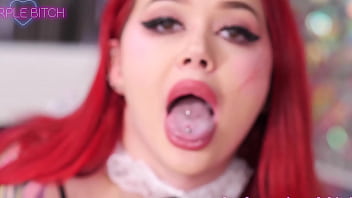 Preview 4 of Latex Slut Slave - The maid will serve your dick