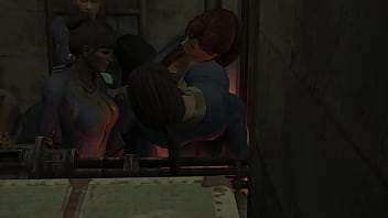 Preview 3 of Asian Marks - Fallout 4 ryona 2