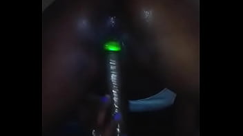 Preview 4 of Babe Hijab Creampie - JuicyNoni riding her toy in reverse cowgal