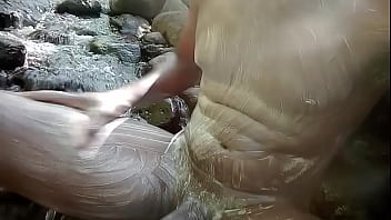 Preview 1 of Mam Son Sex In Hotel Secret - Kenyan African boy jerks off big dick outdoors and cum