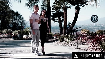 Preview 1 of Dek Taxi - PURE TABOO Vicious Gold Digger Anna De Ville Buys Her BF&#039_s Stepdad&#039_s Silence With A Hot Threesome