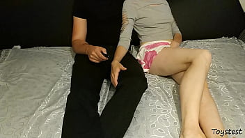 Preview 1 of Xxxvdeomove Com - Stepsister is SO HORNY so she wont let him watch the TV (Her ASS wants Big Dick)