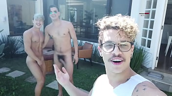 Preview 1 of Xxx Sane Leon Full Hd - Making OF - Sam &amp_ Nando Chaves - Bareback(O Rabudo do Meu Condom&iacute_nio)