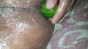 Preview 2 of Sex Video Youtuve - Big butt fucking with big Green toy