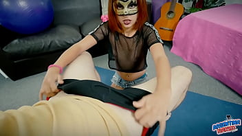 Preview 2 of Allie 69 - Filthy Teen Gives a Hell of a Handjob and Deepthroat!