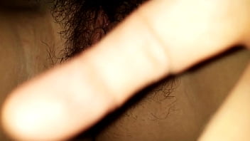 Preview 2 of Lesbo Night Sex - THE WIFE&#039_S ELDEST DAUGHTER SPREAD HER HAIRY LEGS