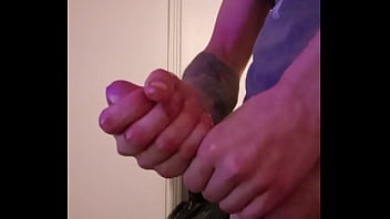 Preview 2 of Lexxi Devine - Andi shows off his surprisingly large white cock
