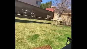 Preview 4 of Firced My Mom - Backyard jack off