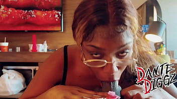 Preview 4 of Jabar Jashte Hd Vidyo - Sugga Baddie &amp_ Salley Cakez Take Turns Deepthroat Dante