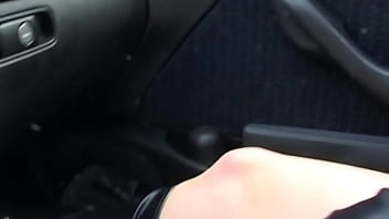 Preview 1 of Xxx Secksi Ved0e - Maria took off her clothes in the car because they touched her before she met the wealthy