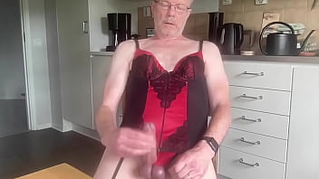 Preview 1 of 18qt C0m - Transluder jerks off to humiliation video and eats own sperm