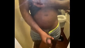 Preview 3 of Ngetot Di Bus - Nutting before shower