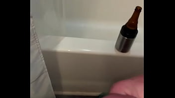 Preview 4 of To Yang Baby - Hubby Solo Slow Motion Cumshot in Dirty Bathroom