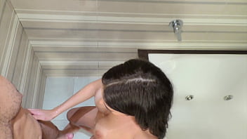 Preview 1 of Bangali Kolkata Boudi Xxx Videos - POV Cock-Ride With Hairy TS Mariana Lins DT617