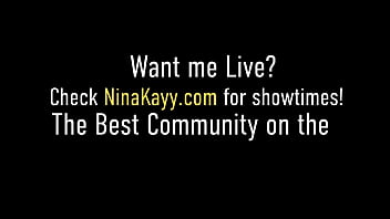 Preview 1 of Full Hdxxxxxx Video - Blonde Bomshel Nina Kayy Sucks and Rides Jonathan Jordan&#039_s Fat BBC!