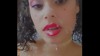 Preview 1 of Xxx Red Veb - I play with the cum on my face